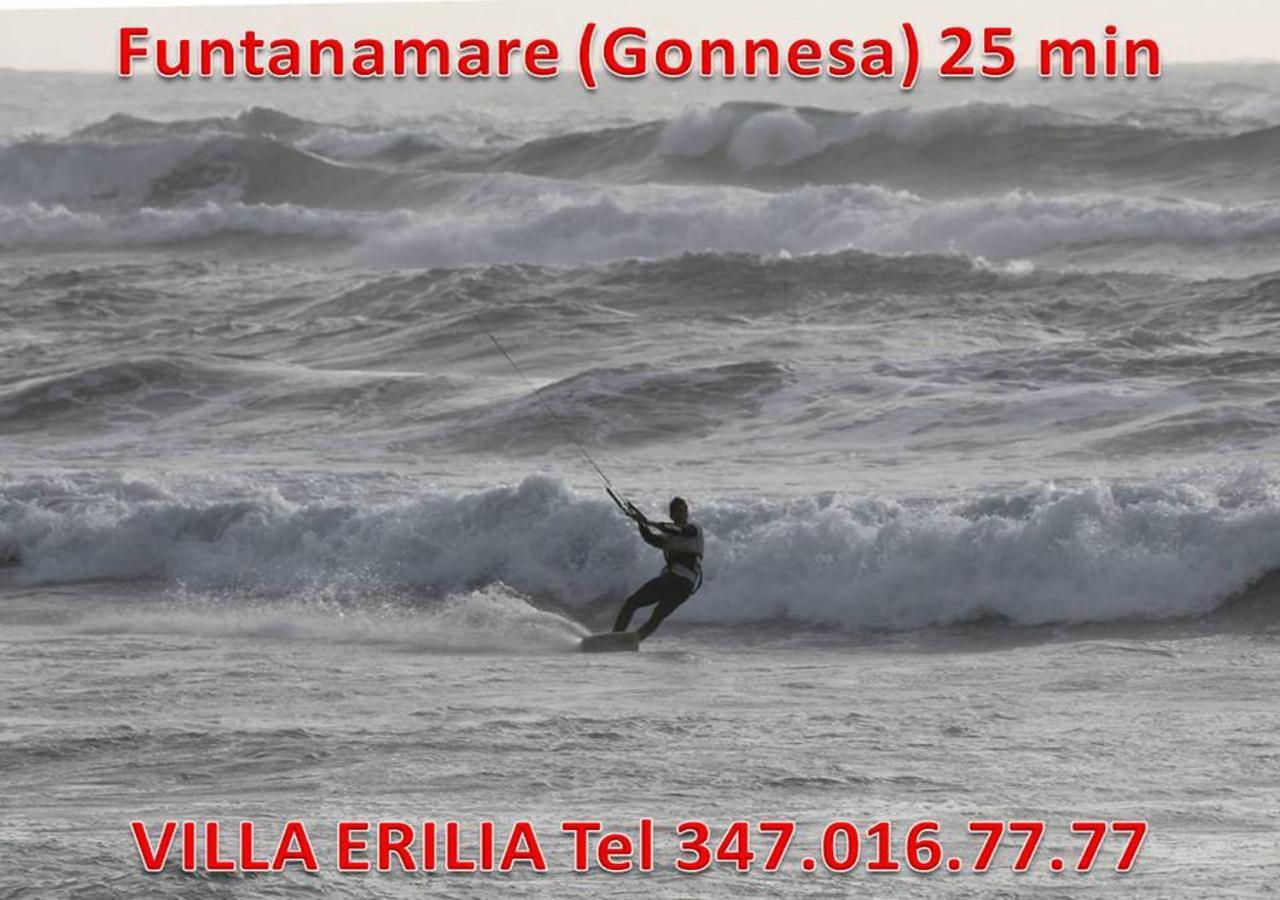 Villa Erilia San Giovanni Suergiu Bagian luar foto
