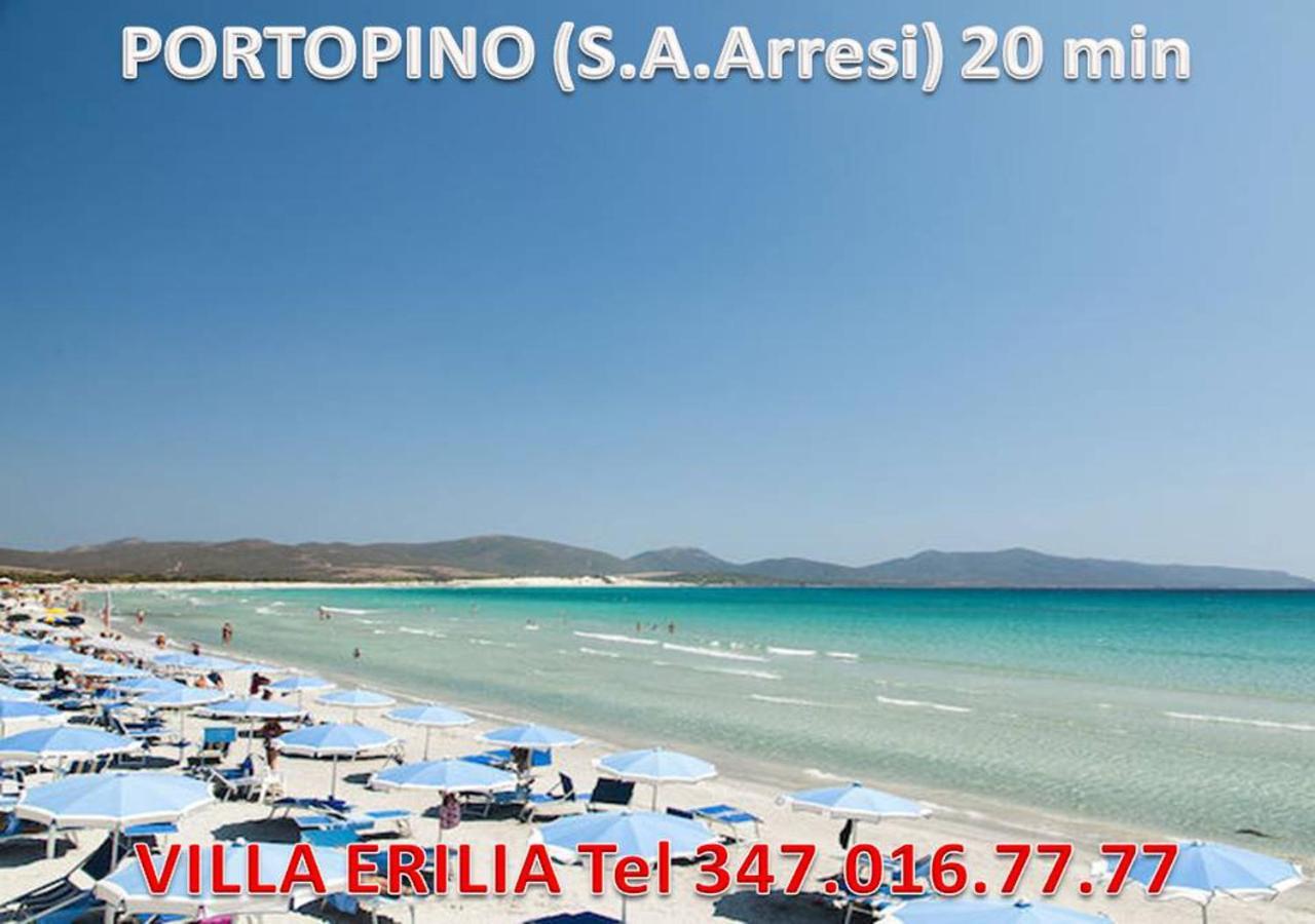 Villa Erilia San Giovanni Suergiu Bagian luar foto