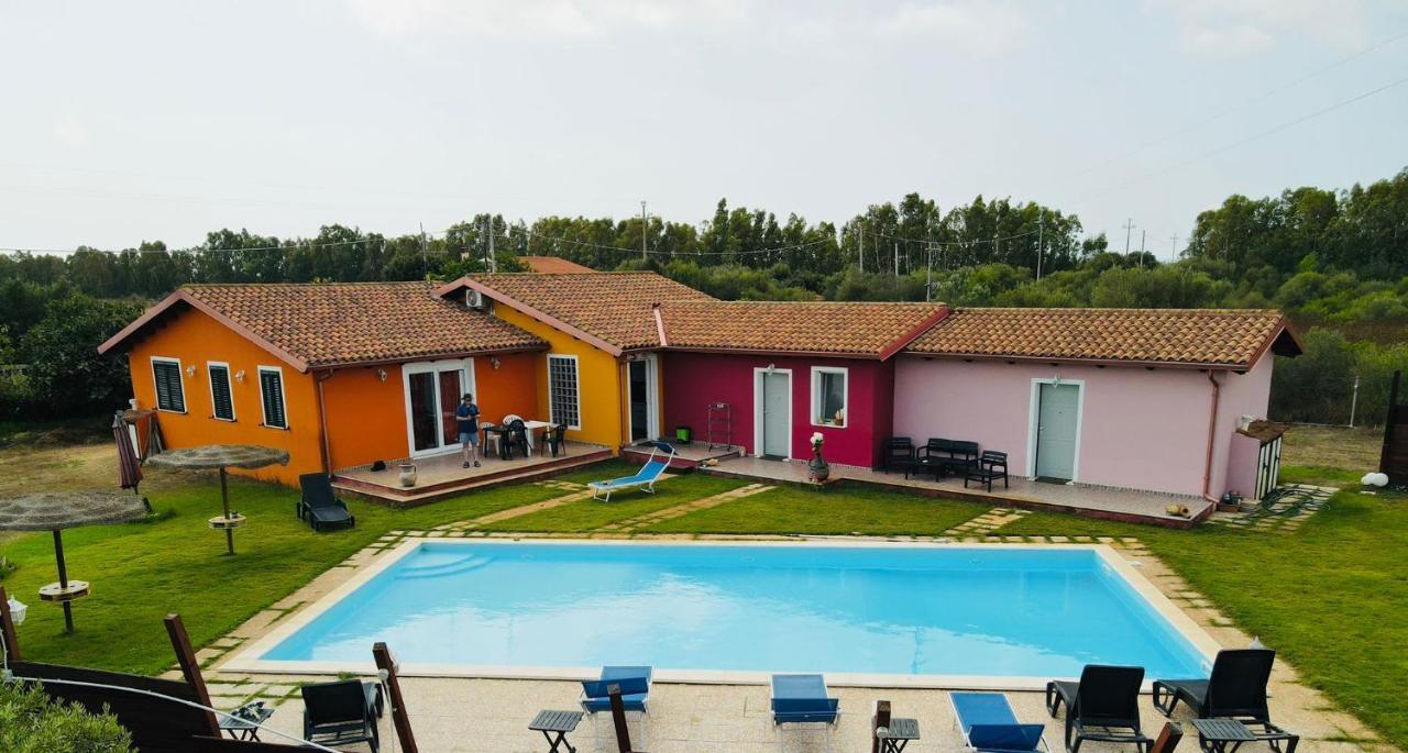 Villa Erilia San Giovanni Suergiu Bagian luar foto