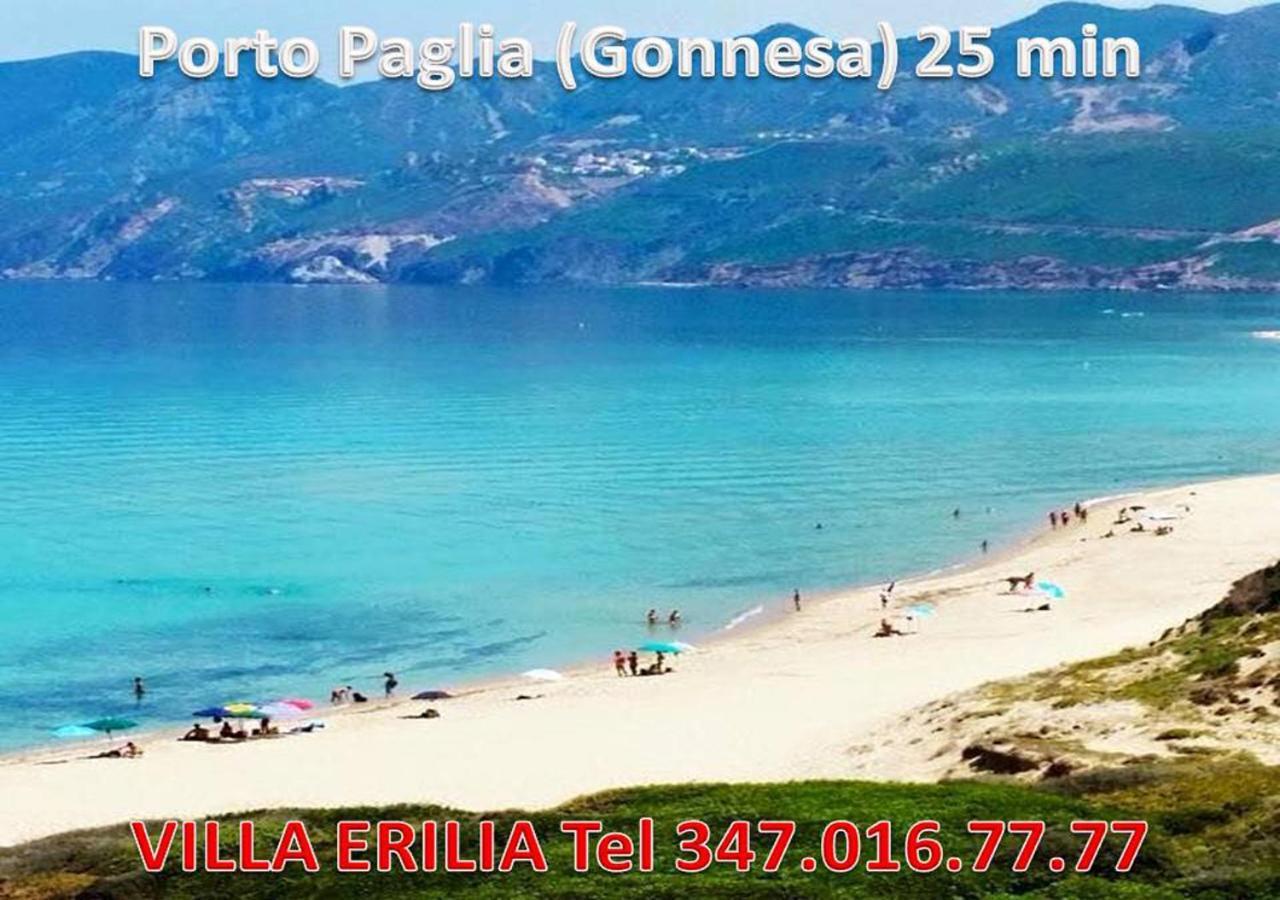 Villa Erilia San Giovanni Suergiu Bagian luar foto